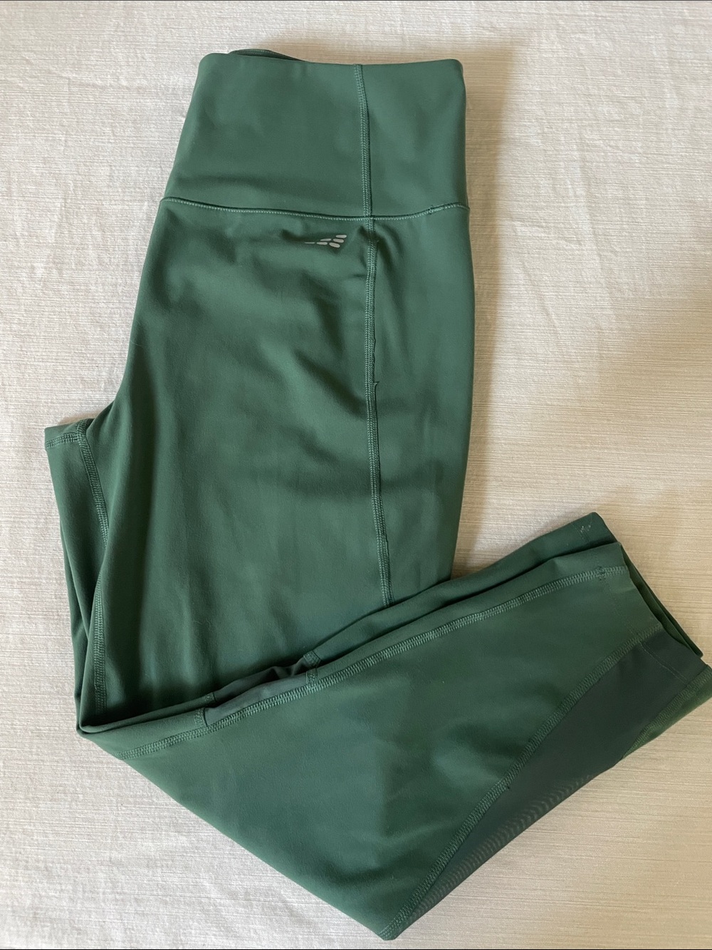 bcg Dark Green High-Rise Performance Leggings